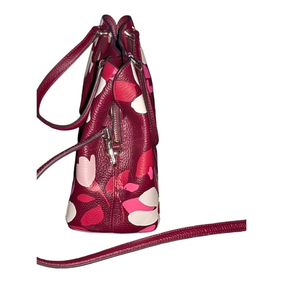 NWT ♠️ Kate Spade - beautiful Medium Satchel and wallet set  multi color floral - Picture 2 of 9